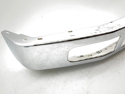 Chrome Steel Front Bumper W/ Molding Holes - 2008-2010 Ford F-450 SD Super Duty