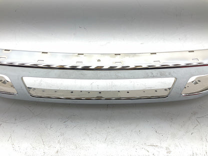 Chrome Steel Front Bumper W/ Molding Holes - 2008-2010 Ford F-450 SD Super Duty