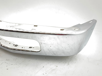 Chrome Steel Front Bumper W/ Molding Holes - 2008-2010 Ford F-450 SD Super Duty