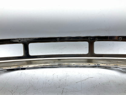 Chrome Steel Front Bumper W/ Molding Holes - 2008-2010 Ford F-450 SD Super Duty