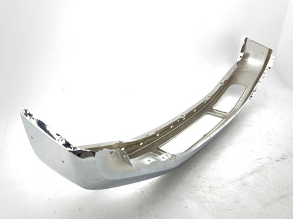 Chrome Steel Front Bumper W/ Molding Holes - 2008-2010 Ford F-450 SD Super Duty