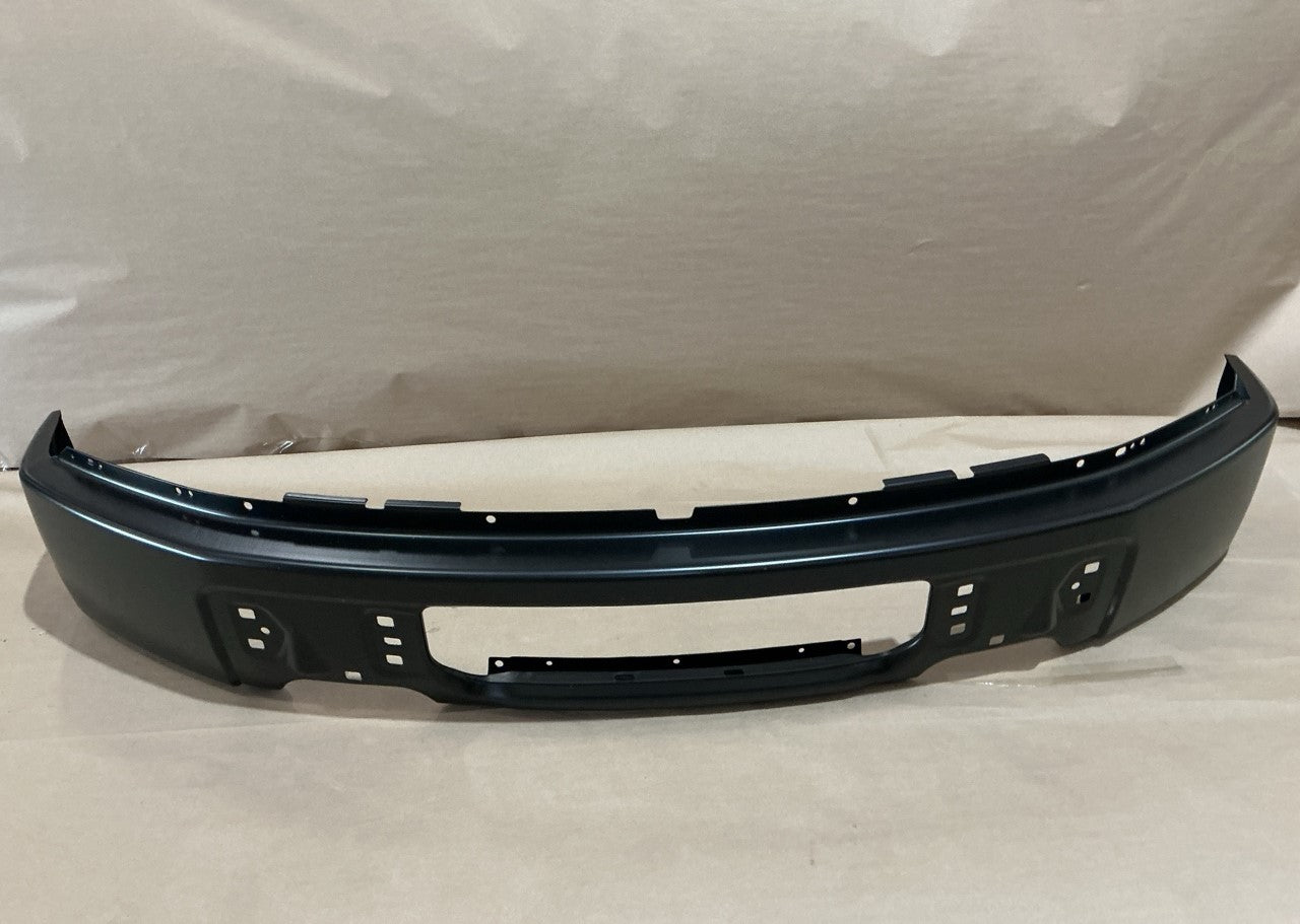 NEW FDT1008XP Front Bumper - 2009-2014 Ford F-150 Painted Black Steel