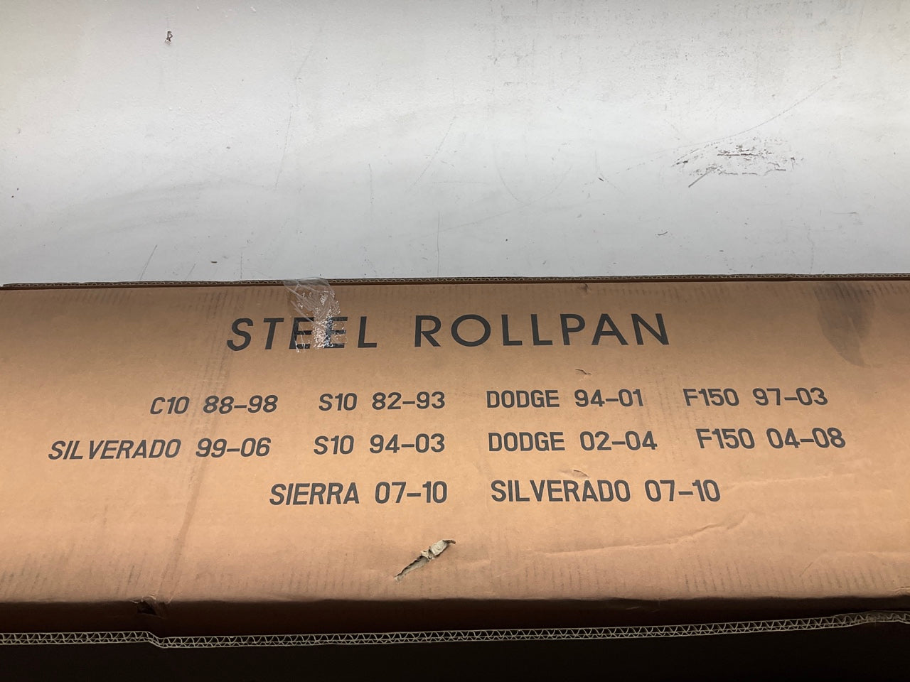 NEW AFTERMARKET Rear Roll Pan With License Plate Holes