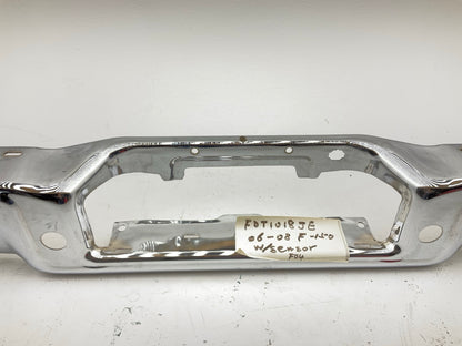 NEW FDT1018JE Rear Steel Step Bumper - 2006-2008 Ford F-150 With Sensor Holes