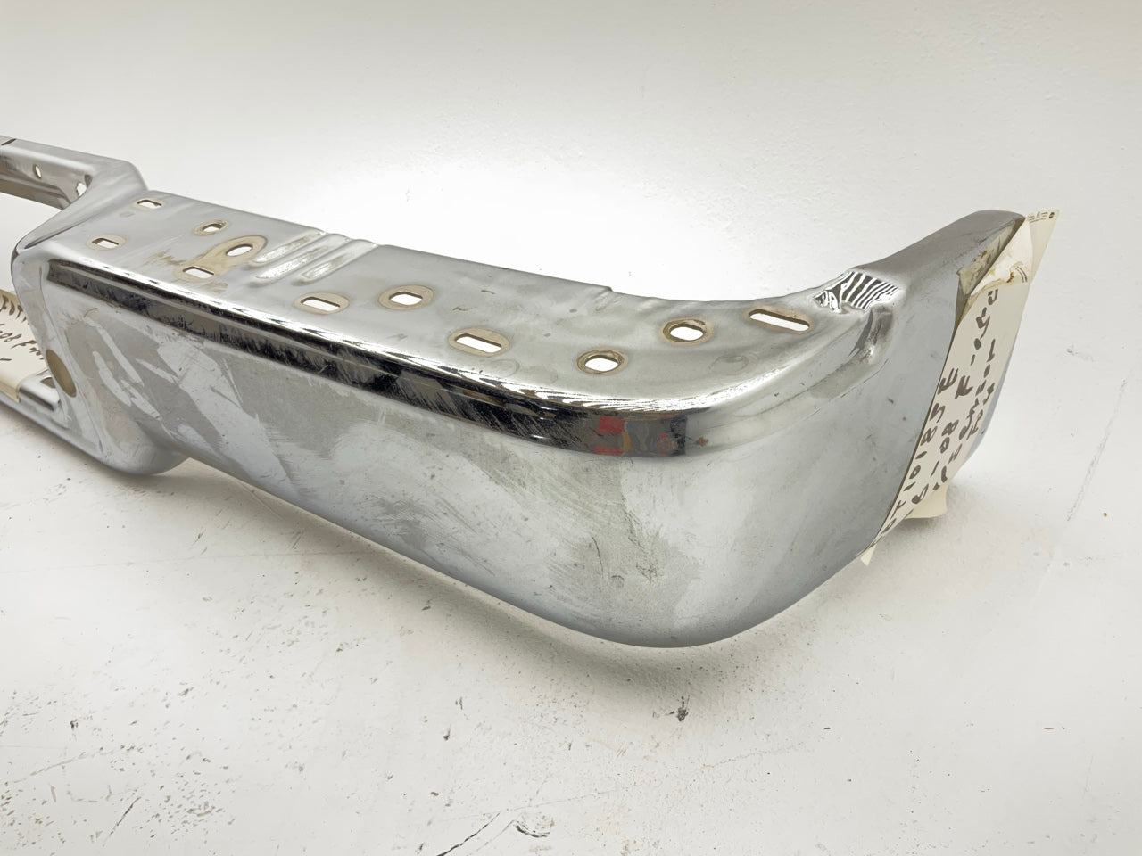 NEW FDT1018JE Rear Steel Step Bumper - 2006-2008 Ford F-150 With Sensor Holes