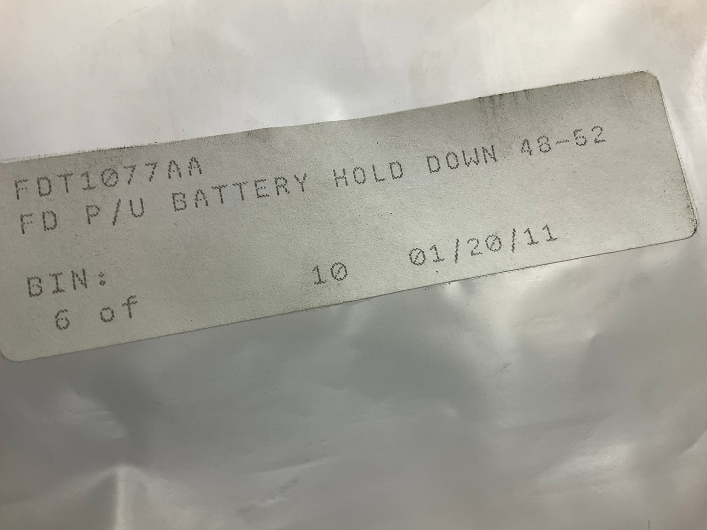 NEW AFTERMARKET 1948-1952 Ford Pickup Battery Hold Down