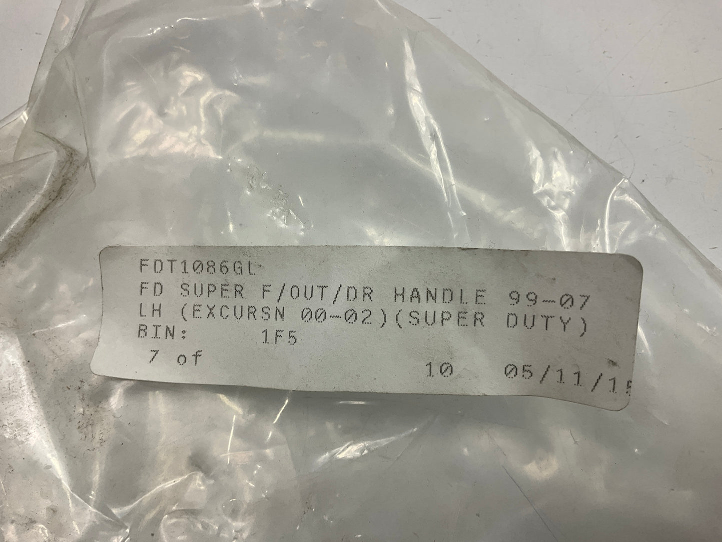 NEW AFTERMARKET FDT1086GL Front Left Exterior Door Handle FO1310123