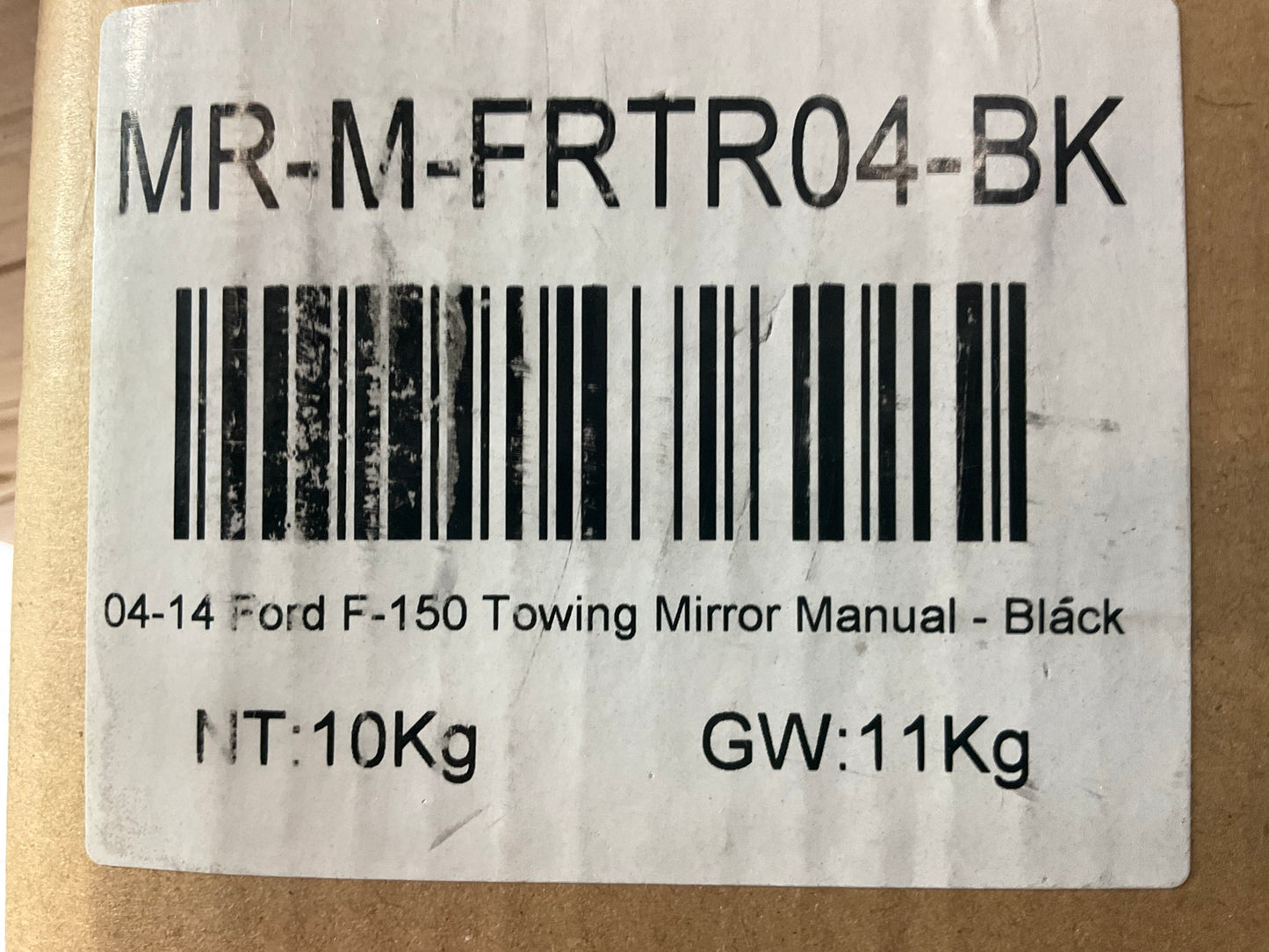 AFTERMARKET FDT1087RA2 Left & Right Towing Tow Mirrors Set Manual 04-14 F-150
