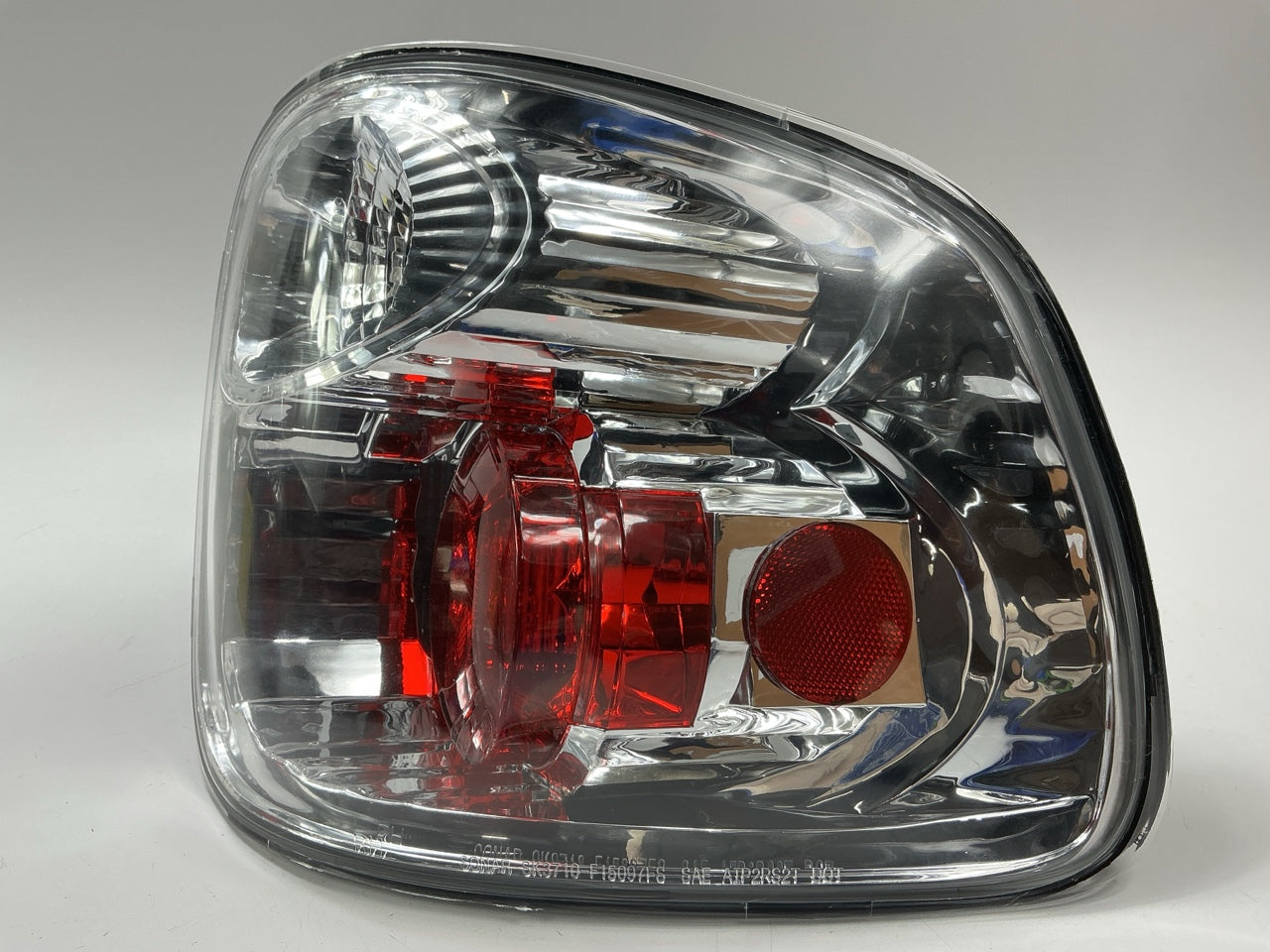 AFTERMARKET Chrome Euro Style Tail Light Lamp Set For 01-03 Ford F-150 Flareside