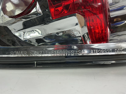 AFTERMARKET Chrome Euro Style Tail Light Lamp Set For 01-03 Ford F-150 Flareside
