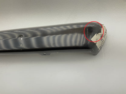 SURFACE SCRATCHES - Rear Bumper Face Bar 1975-87 Ford E-150 E-250 E-350 - BLACK