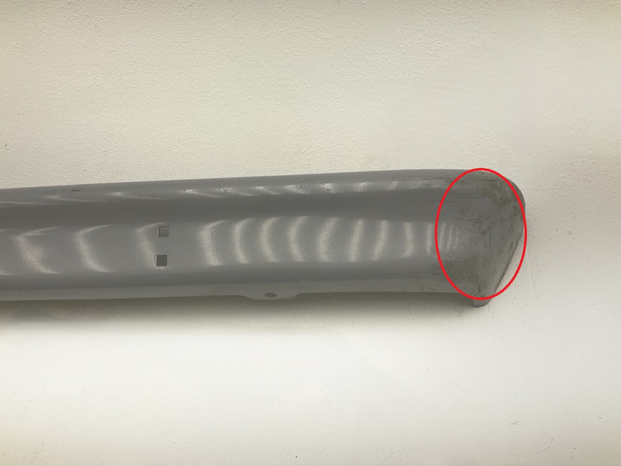 SURFACE SCRATCHES - Rear Bumper Face Bar 1975-87 Ford Van