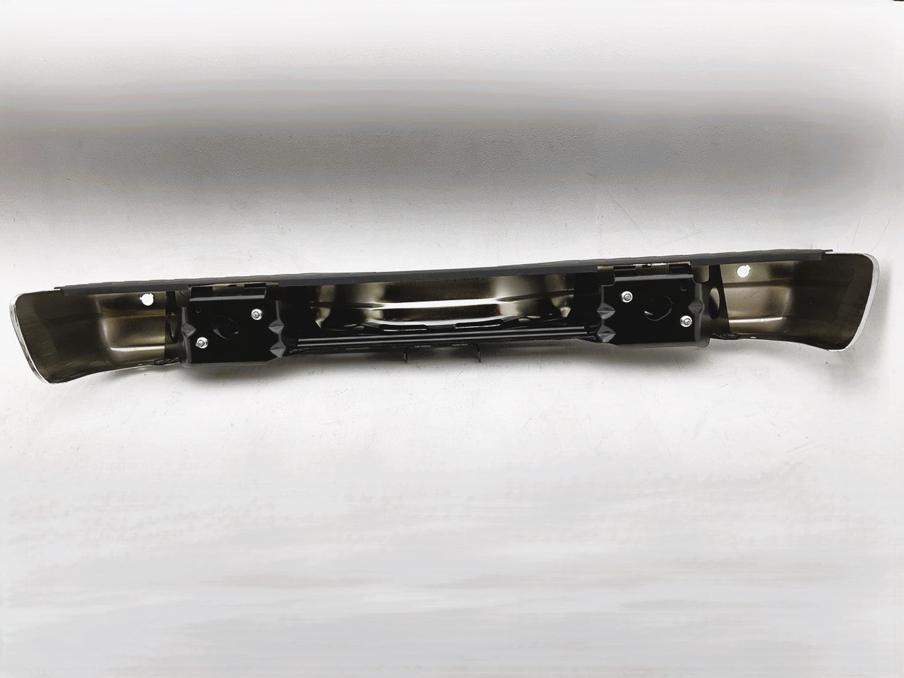 1992-2014 Ford Econoline Van E150 E250 E350 Rear Chrome Bumper W/ Sensor Holes