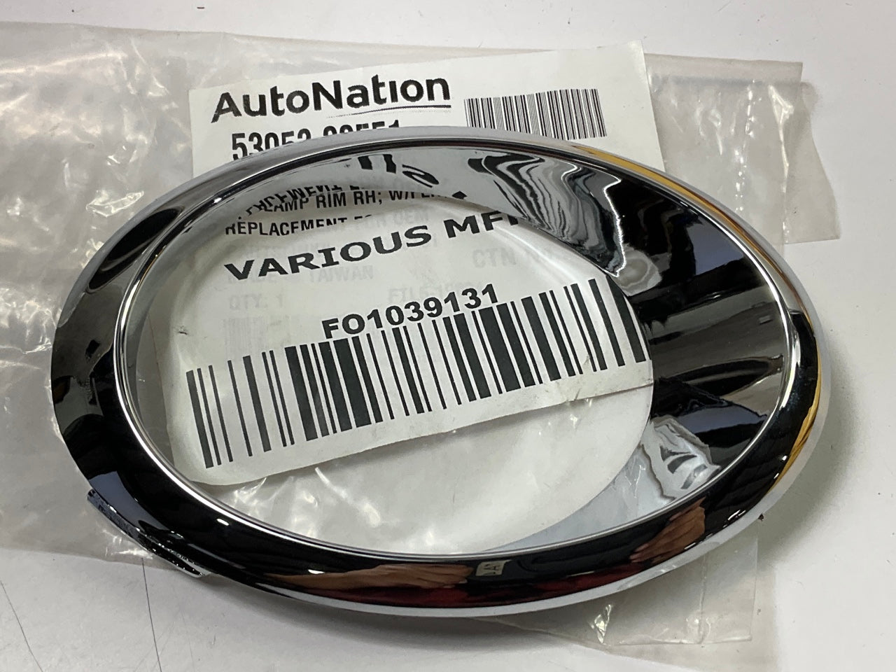 NEW - AFTERMARKET FO1039131 Front Right Fog Light Trim For 2013-2016 Ford Fusion