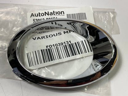NEW - AFTERMARKET FO1039131 Front Right Fog Light Trim For 2013-2016 Ford Fusion