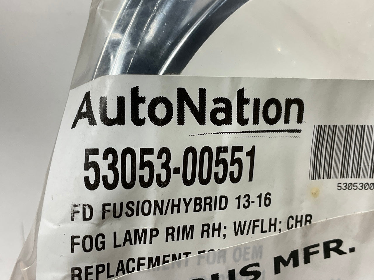 NEW - AFTERMARKET FO1039131 Front Right Fog Light Trim For 2013-2016 Ford Fusion