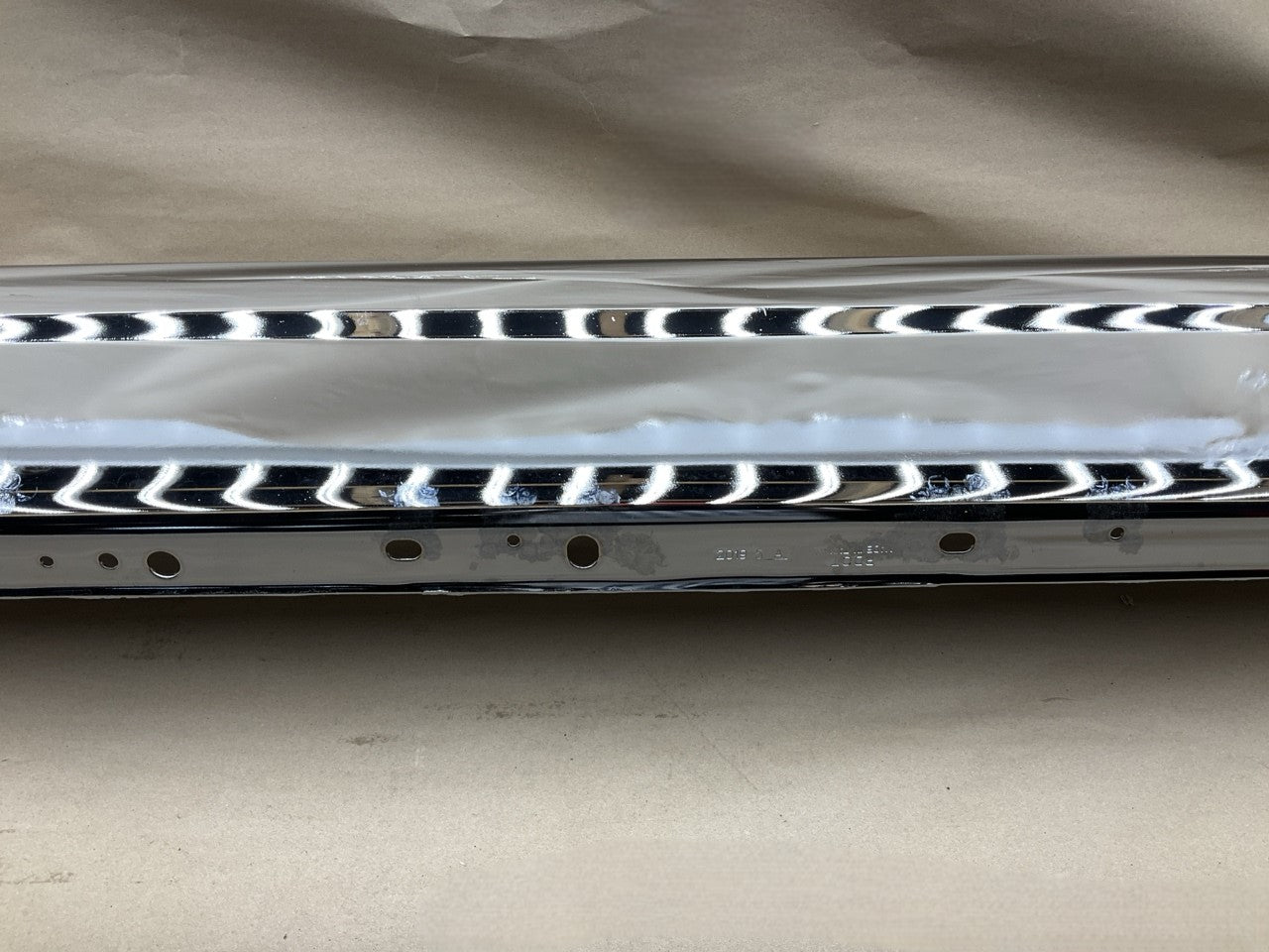 FO1102300 Rear Chrome Bumper - 1992-2002 Ford E-150 E-250 Econoline Van