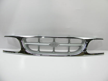 NEW FO1200316 Replacement Front Chrome / Silver Grille 1995-1997 Ford Explorer