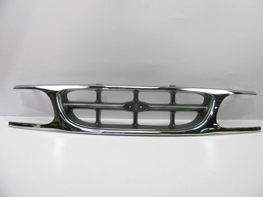 FO1200351 Replacement Front Chrome / Gray Grille For 1995-2001 Ford Explorer