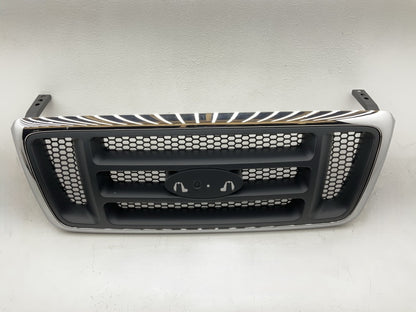 NEW - AFTERMARKET FO1200413 Front Grille (Chrome/Black) For 2004-2007 F-150 XL