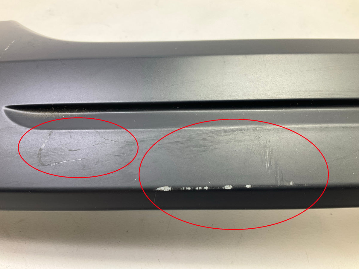 Has Deep Scuffs, See Actual Photos - FO1217108 Center Upper Grille 11-14 Edge