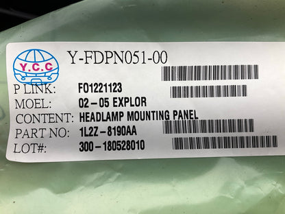 AFTERMARKET - FO1221123 Headlight Mounting Panel 02-05 Ford Explorer 1L2Z8190AA