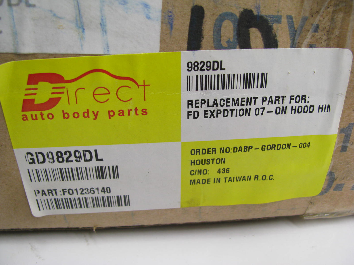 NEW - AFTERMARKET FO1236140 Left Hood Hinge For 2007-2015 Expedition, Navigator