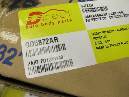 NEW AFTERMARKET - FO1236149 RIGHT Hood Hinge For 08-12 Escape Mariner