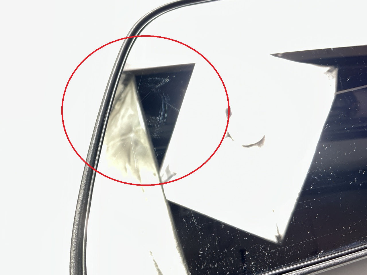 Surface Scratches - Left Driver Side Manual Door Mirror - AFTERMARKET