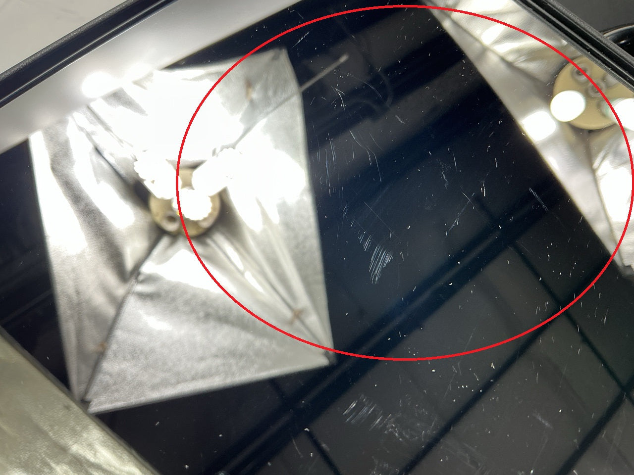 Surface Scratches - Left Driver Side Manual Door Mirror - AFTERMARKET