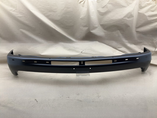 GM1002375 Front Black Steel Bumper - 1999-02 Silverado 1500, 00-06 Suburban 1500