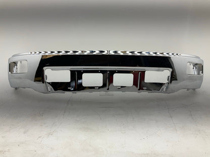 NEW AFTERMARKET Chrome Front Bumper W Fog Light Holes 14-15 Chevy Silverado 1500