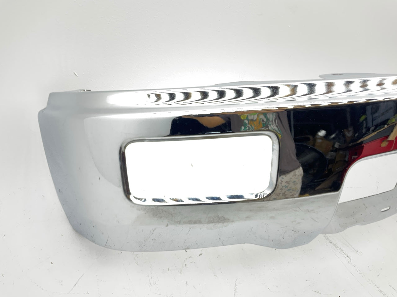 NEW AFTERMARKET Chrome Front Bumper W Fog Light Holes 14-15 Chevy Silverado 1500