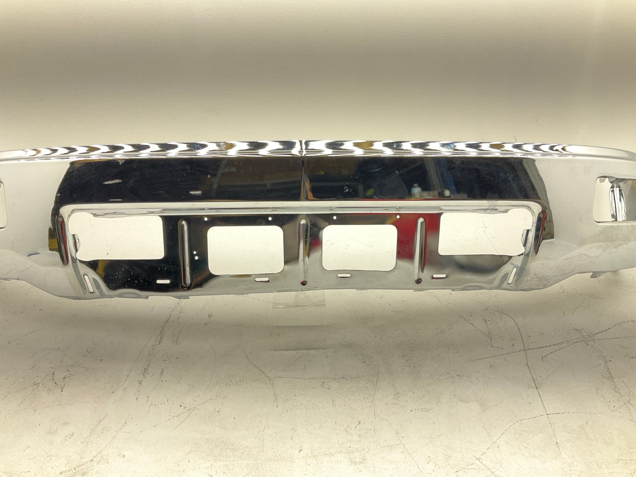 NEW AFTERMARKET Chrome Front Bumper W Fog Light Holes 14-15 Chevy Silverado 1500
