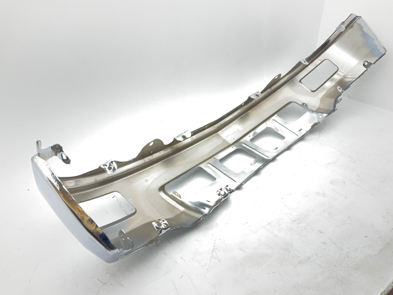 NEW AFTERMARKET Chrome Front Bumper W Fog Light Holes 14-15 Chevy Silverado 1500