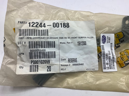 NEW, AFTERMARKET Front Right Side Bumper To Body Filler Panel 07-10 Silverado