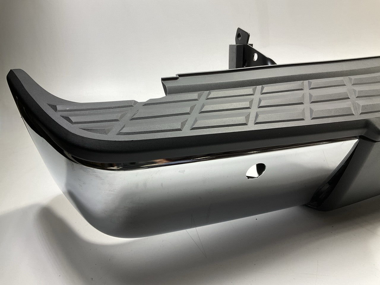 NEW GM1103148 Rear Bumper With Park Assist Sensor Holes - 07-13 Silverado 1500