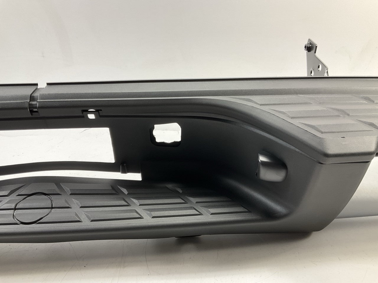 NEW GM1103148 Rear Bumper With Park Assist Sensor Holes - 07-13 Silverado 1500