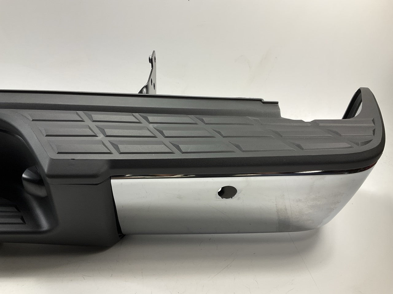 NEW GM1103148 Rear Bumper With Park Assist Sensor Holes - 07-13 Silverado 1500