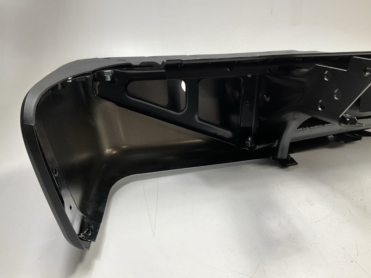 NEW GM1103148 Rear Bumper With Park Assist Sensor Holes - 07-13 Silverado 1500