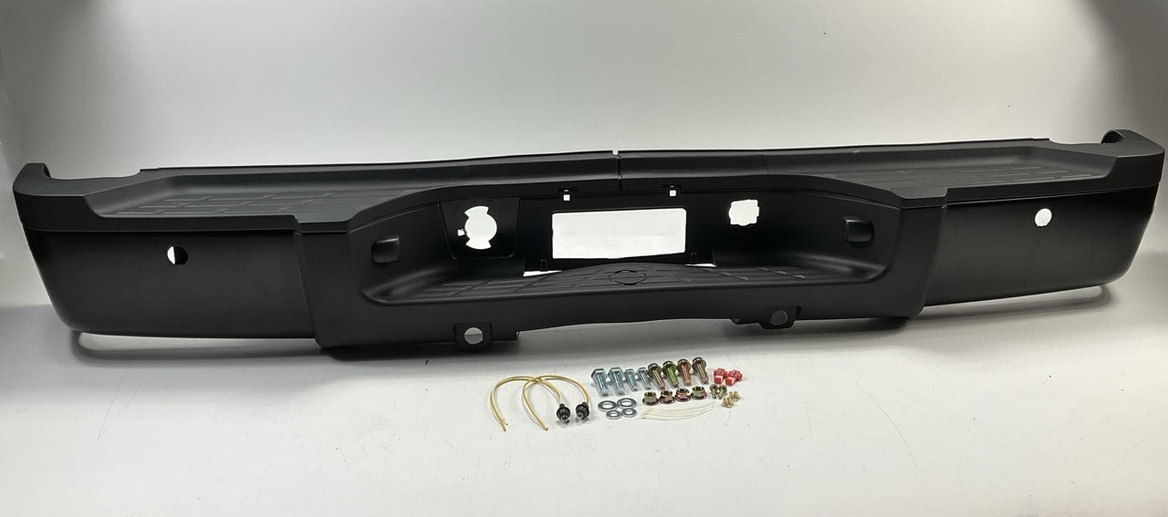 GM1103152 Rear Step Bumper W/sensor Holes - 07-10 Silverado Sierra 2500 3500 HD