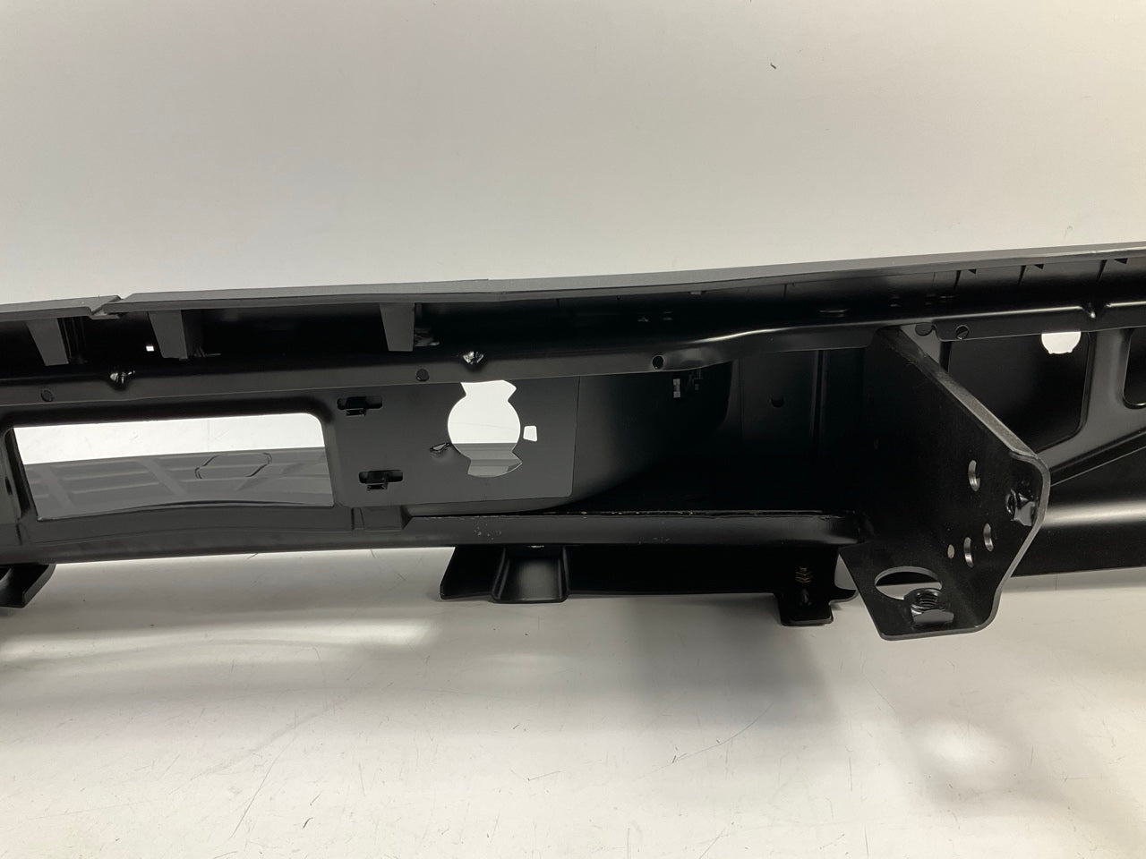 GM1103152 Rear Step Bumper W/sensor Holes - 07-10 Silverado Sierra 2500 3500 HD