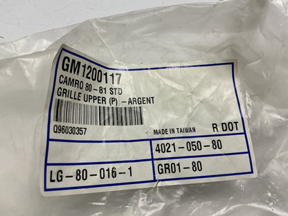 NEW AFTERMARKET GM1200117 Grille - 1980-1981 Chevy Camaro RS