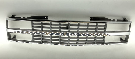 NEW AFTERMARKET GM1200142 Chrome Grille Shell - 1988-1993 Chevy C1500 C2500 3500