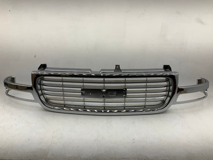 GM1200430 Chrome Front Grille - 1999-2002 GMC Sierra 1500, 2000-2006 Yukon