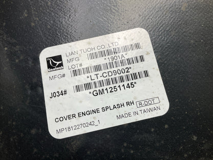 NEW AFTERMARKET -  Front Right Splash Guards / Mud Flaps GM1251145