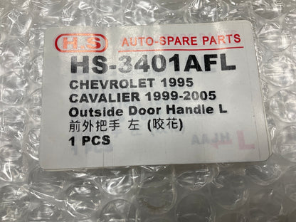 New Aftermarket Front Left Outside Exterior Door Handle 95-05 Cavalier, Sunfire