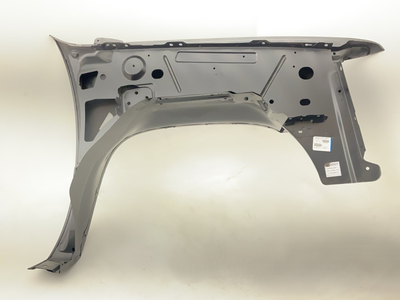 NEW AFTERMARKET GMPU001AL Front Left Fender 2007-2013 GMC Sierra 1500 2500 3500