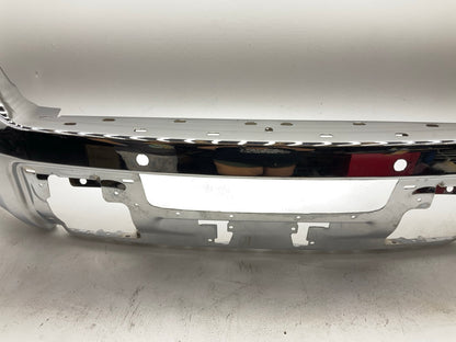 Chrome Front Bumper Face Bar W/ Sensor Holes 2015-2019 GMC Sierra 2500HD 3500HD