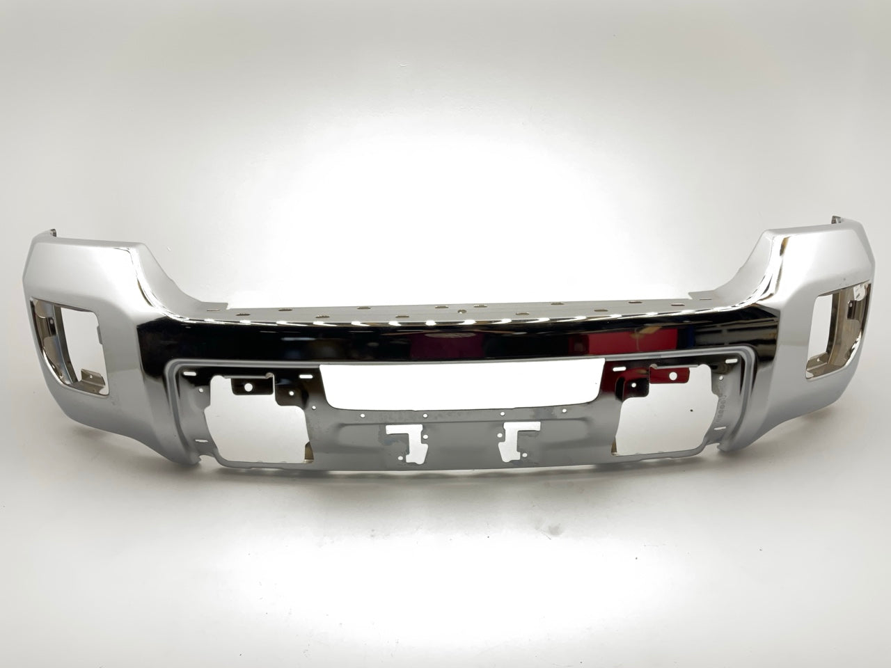 GMPU008DB Chrome Front Bumper 2015-2019 GMC Sierra 2500 HD 3500 W/O Sensor Holes